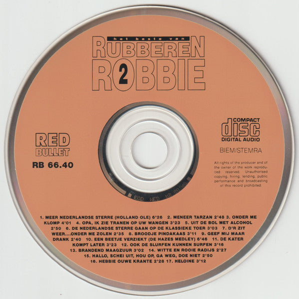 Rubberen Robbie : Het Beste Van Rubberen Robbie 2 (CD, Comp)