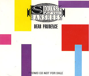 Siouxsie & The Banshees : Dear Prudence (CD, Single, Promo)
