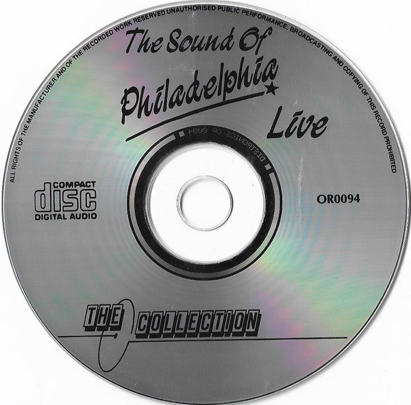 Various : The Sound Of Philadelphia - Live (CD, Comp)