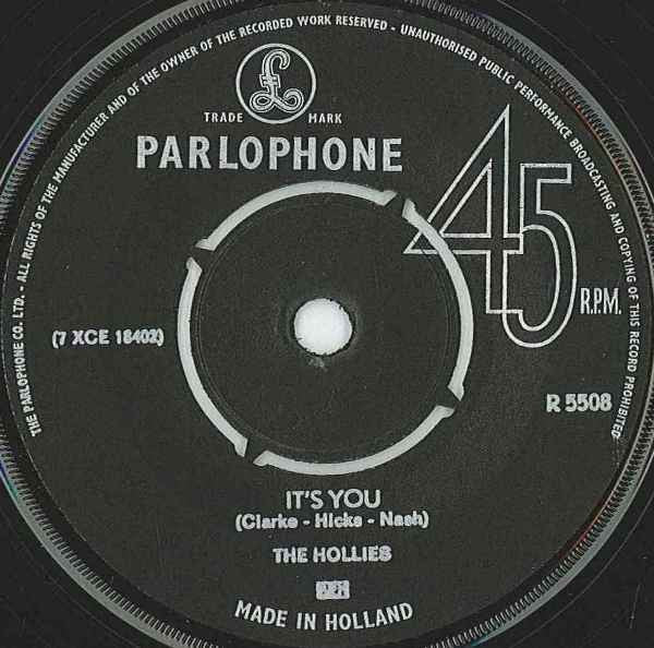 The Hollies : Stop Stop Stop (7", Single)