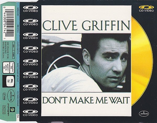 Clive Griffin : Don't Make Me Wait (CDV, 5", Single, PAL)