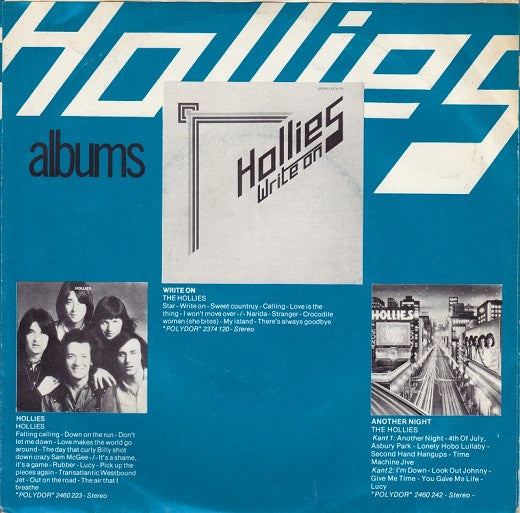 The Hollies : Boulder To Birmingham (7")