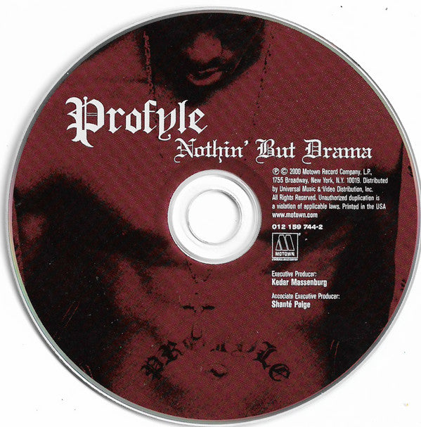 Profyle : Nothin' But Drama (CD, Album)