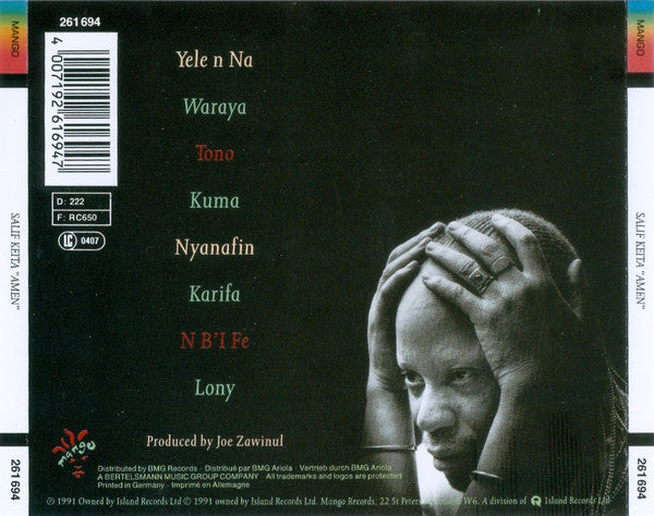 Salif Keita : Amen (CD, Album)