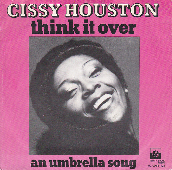 Cissy Houston : Think It Over (7")