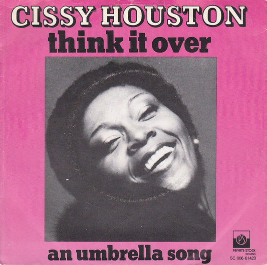 Cissy Houston : Think It Over (7")