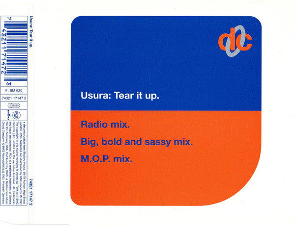 U.S.U.R.A. : Tear It Up (CD, Maxi)