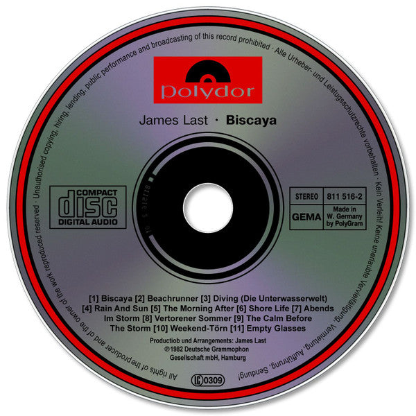 James Last : Biscaya (CD, Album, RE)