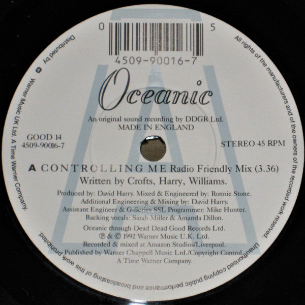 Oceanic : Controlling Me (7", Single, Pap)