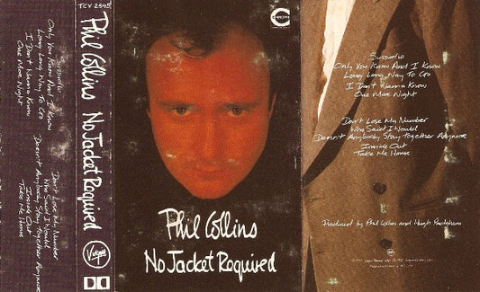 Phil Collins : No Jacket Required (Cass, Album, Gre)
