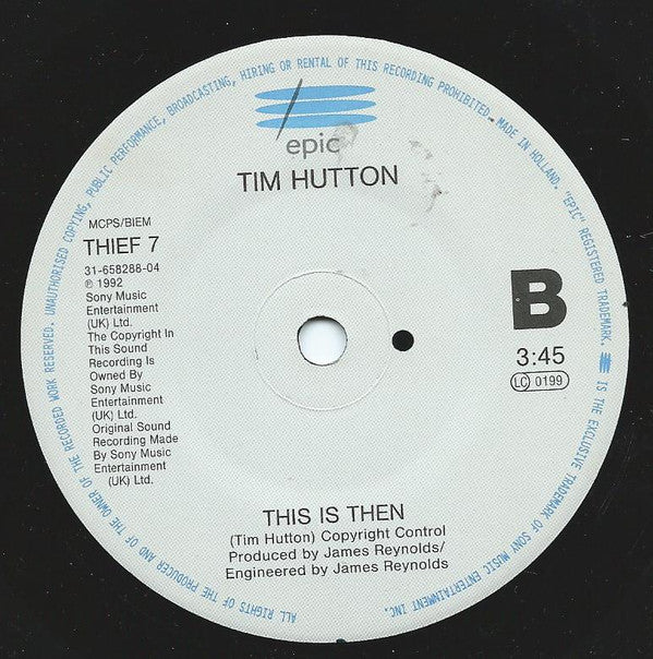 Tim Hutton : The Prophet (7")
