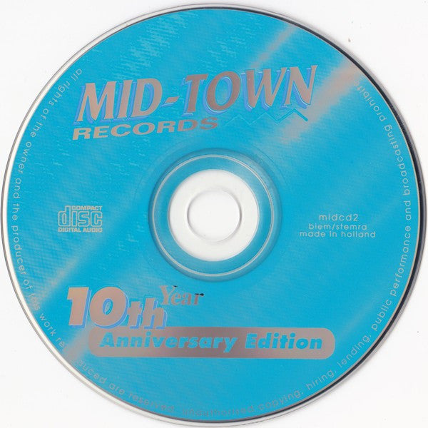 Various : 10th Year Mid-Town Records Anniversary Edition - The Club Party... (CD, Mixed)