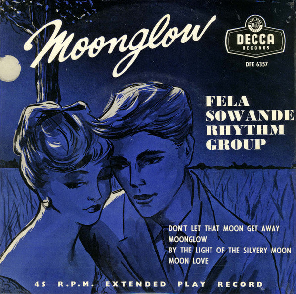 The Fela Sowande Rhythm Group : Moonglow (7", EP, Mono)
