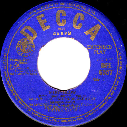 The Fela Sowande Rhythm Group : Moonglow (7", EP, Mono)