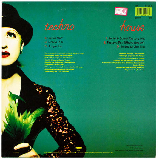Cyndi Lauper : Come On Home - Dance (12", Single)