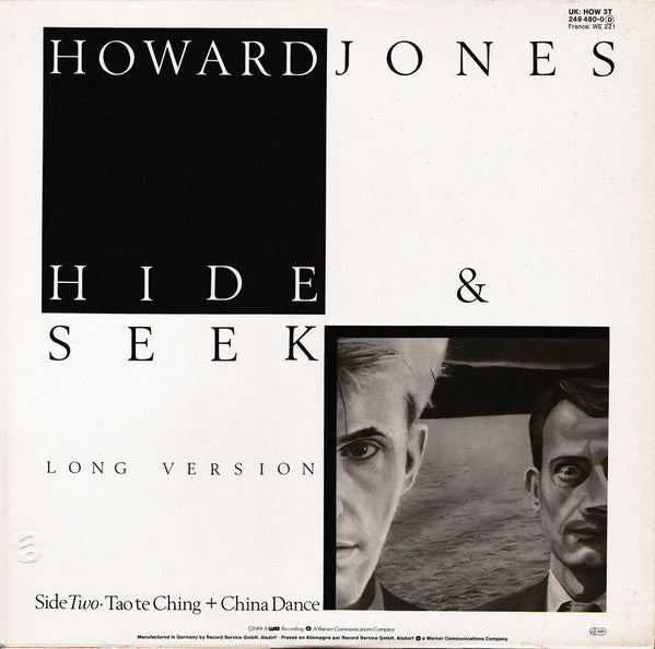 Howard Jones : Hide & Seek (12", Single)