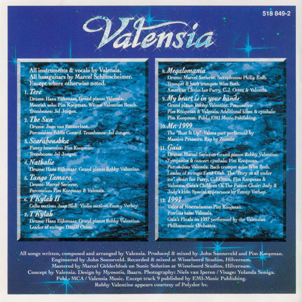 Valensia : Valensia (CD, Album)