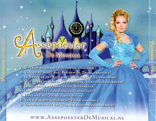 "Assepoester - De Musical" Cast : Assepoester De Musical (CD, Album)