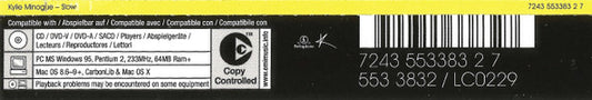 Kylie Minogue : Slow (CD, Single, Copy Prot.)