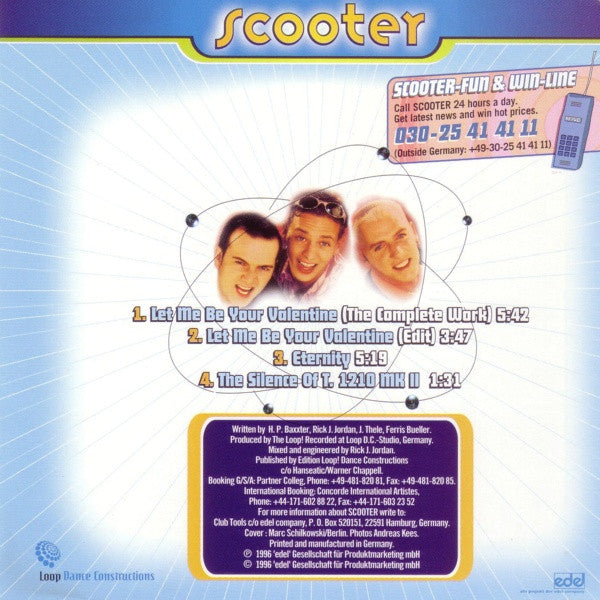 Scooter : Let Me Be Your Valentine (CD, Maxi)