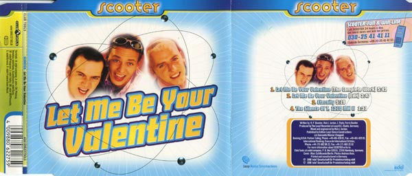 Scooter : Let Me Be Your Valentine (CD, Maxi)