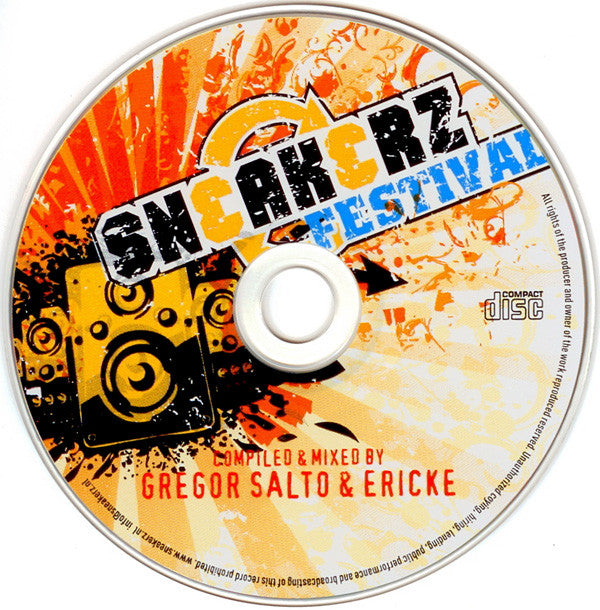 Various : Sneakerz Festival (CD, Comp, Mixed)