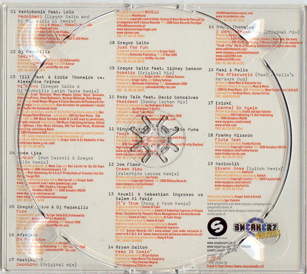 Various : Sneakerz Festival (CD, Comp, Mixed)