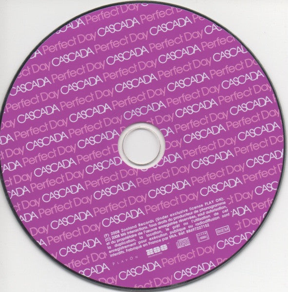 Cascada : Perfect Day (CD, Album)