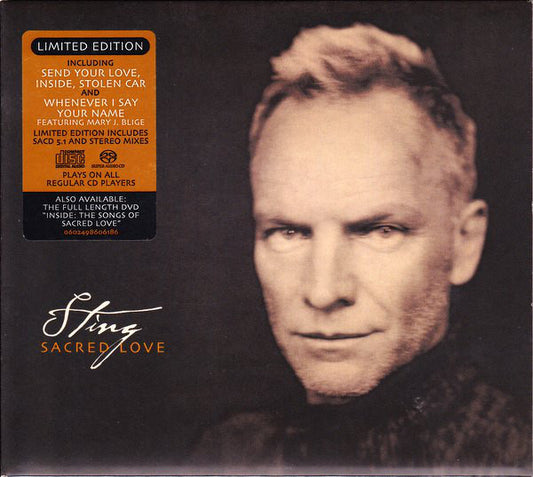 Sting : Sacred Love (SACD, Hybrid, Multichannel, Album, Ltd, 5.1)