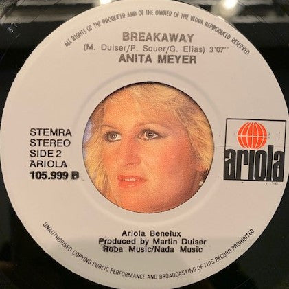 Anita Meyer : Sandy's Song (7", Single)