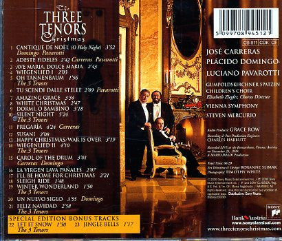 The Three Tenors : Christmas (CD, Album, S/Edition)