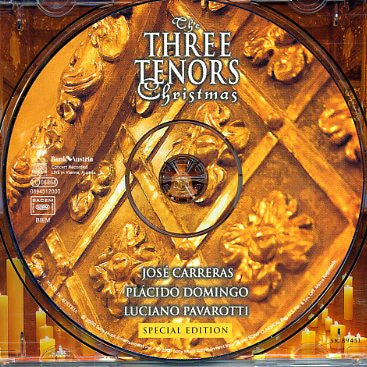 The Three Tenors : Christmas (CD, Album, S/Edition)
