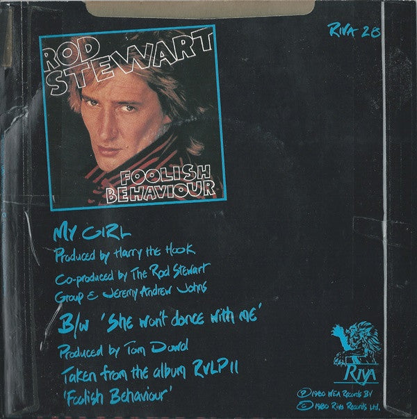 Rod Stewart : My Girl (7", Single)