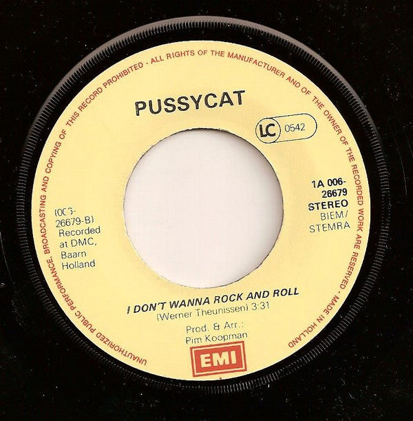 Pussycat (2) : Une Chambre Pour La Nuit (7", Single)