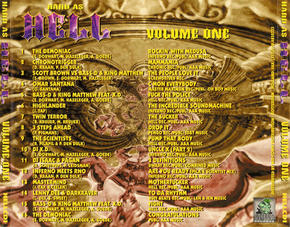 Various : Hard As Hell - Volume One (CD, Comp)