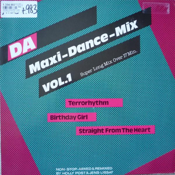 Various : DA Maxi Dance Mix Vol. 1 (LP, Comp, Mixed, Red)