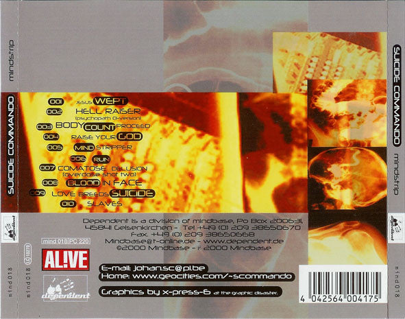 Suicide Commando : Mindstrip (CD, Album)