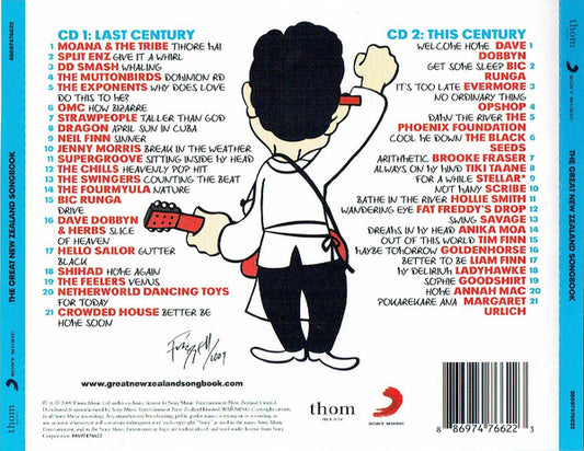 Various : The Great New Zealand Songbook (2xCD, Comp)