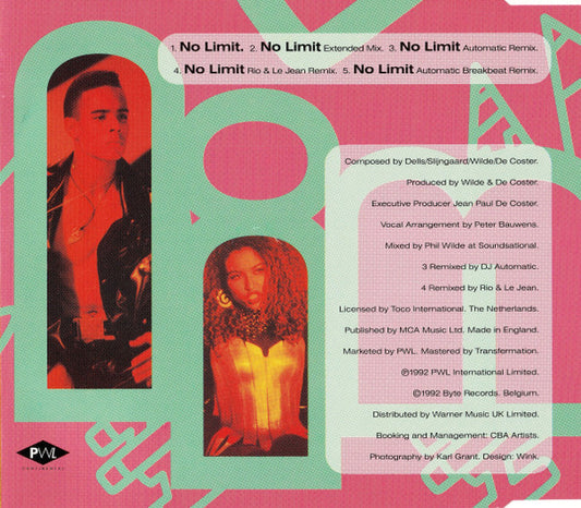 2 Unlimited : No Limit (CD, Single)