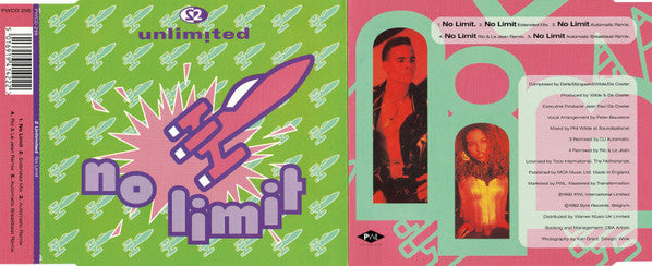 2 Unlimited : No Limit (CD, Single)
