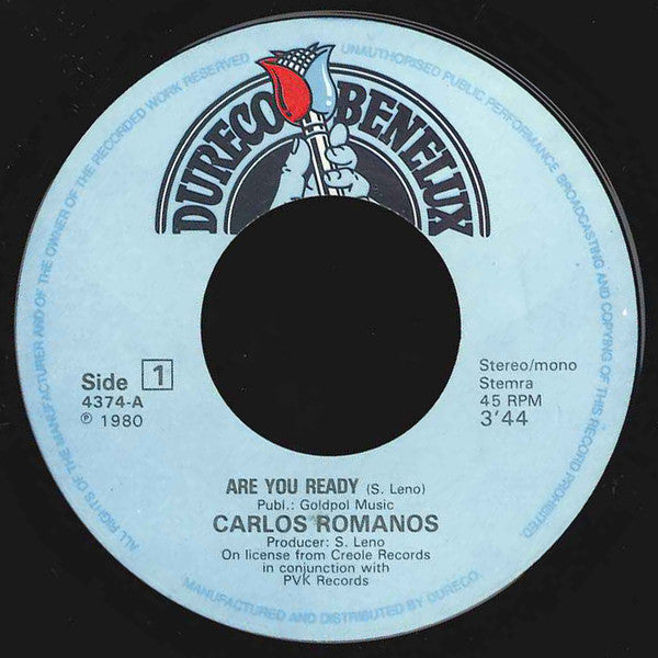 Carlos Romanos : Are You Ready (7", Single)