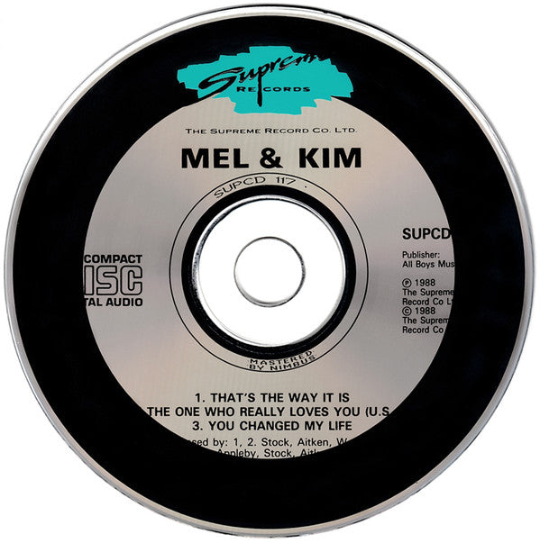 Mel & Kim : That's The Way It Is (CD, Maxi)