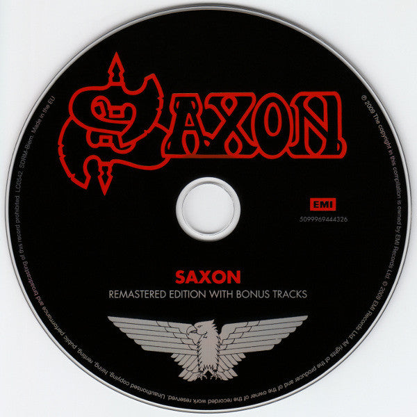 Saxon : Saxon (CD, Album, RE, RM)
