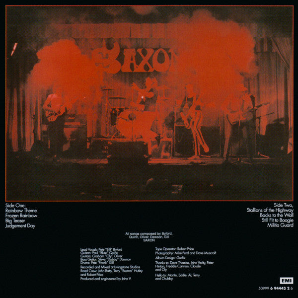 Saxon : Saxon (CD, Album, RE, RM)