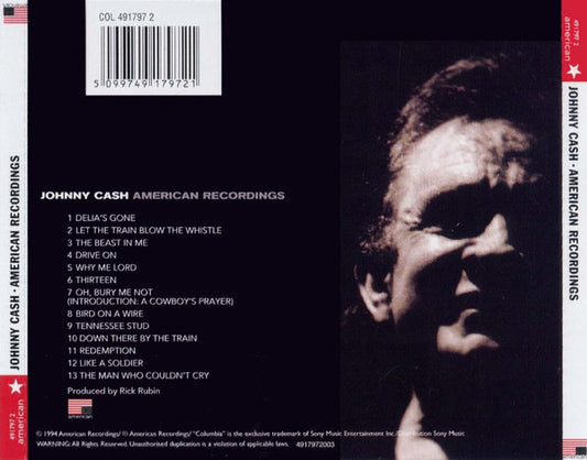 Johnny Cash : American Recordings (CD, Album)