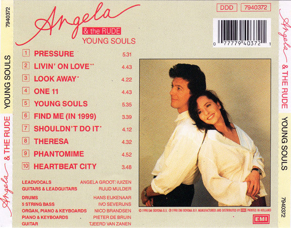 Angela & The Rude : Young Souls (CD, Album)