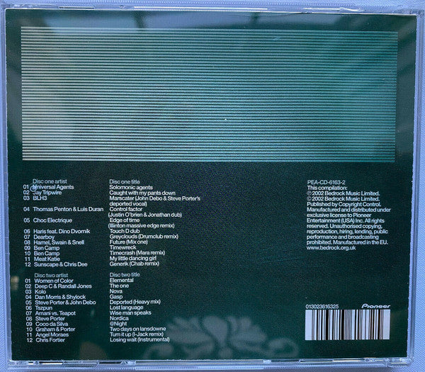 Chris Fortier : Bedrock: Compiled And Mixed By Chris Fortier (2xCD, Comp, Mixed)