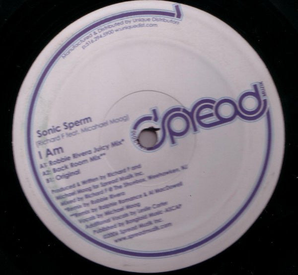 Sonic Sperm : I Am (12")