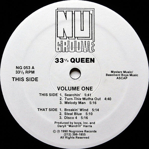 33 1/3 Queen : Volume One (12")