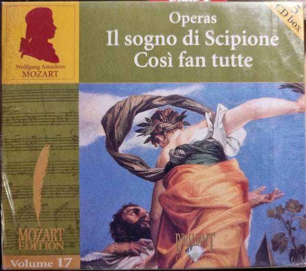Wolfgang Amadeus Mozart : Operas: Il Sogno Di Scipione / Cosi Fan Tutte (2xCD + 3xCD + Box)